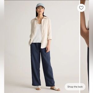 Quince Organic Cotton Gauze Pants